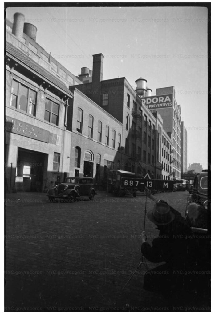 521-537 W. 25th Street, 1939-1941 Photo: NYC Municipal Archives Collection