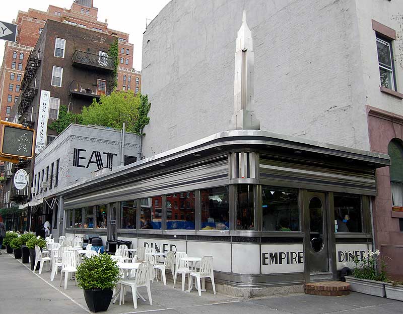 The Empire Diner, 2010. Photo: Tenebrae at English Wikipedia
