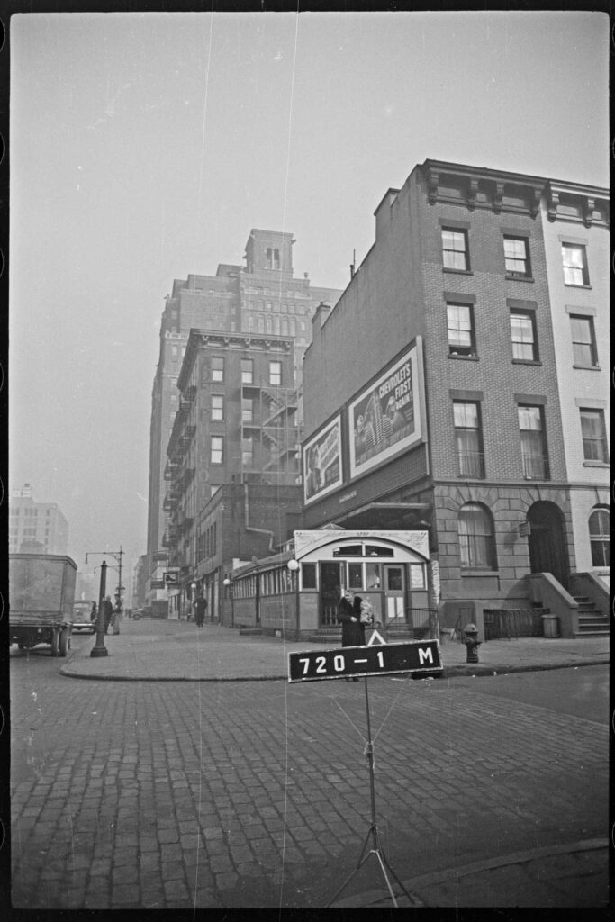 The Empire diner in a 1940s tax photo. Photo: New York City Department of Records & Information Services, created under the Works Projects Administration