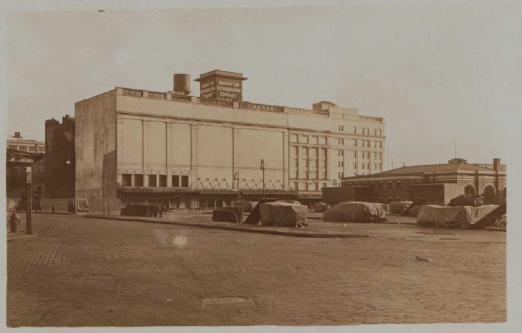 Gansevoort Pumping Station, 1932. Photo: Percy Loomis Sperr, New York Public Library Digital Archive