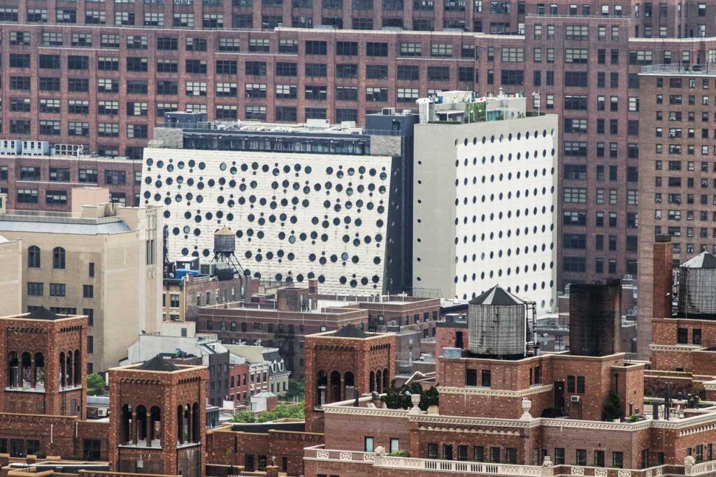 Rooftop view of the Maritime Hotel. Photo: Annik LaFarge, author of On the High Line
