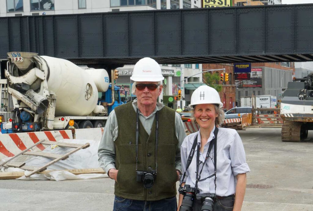 Piet Oudolf and Annik LaFarge, 11th Avenue, May 2014. Photo: Rick Darke